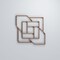 Ekena Millwork Extra Small Loveland Decorative Fretwork Wood Wall Panels, Walnut, 7 3/8"W x 7 3/8"H x 3/8"T WALW08X08X0375LLDWA - alternate 2